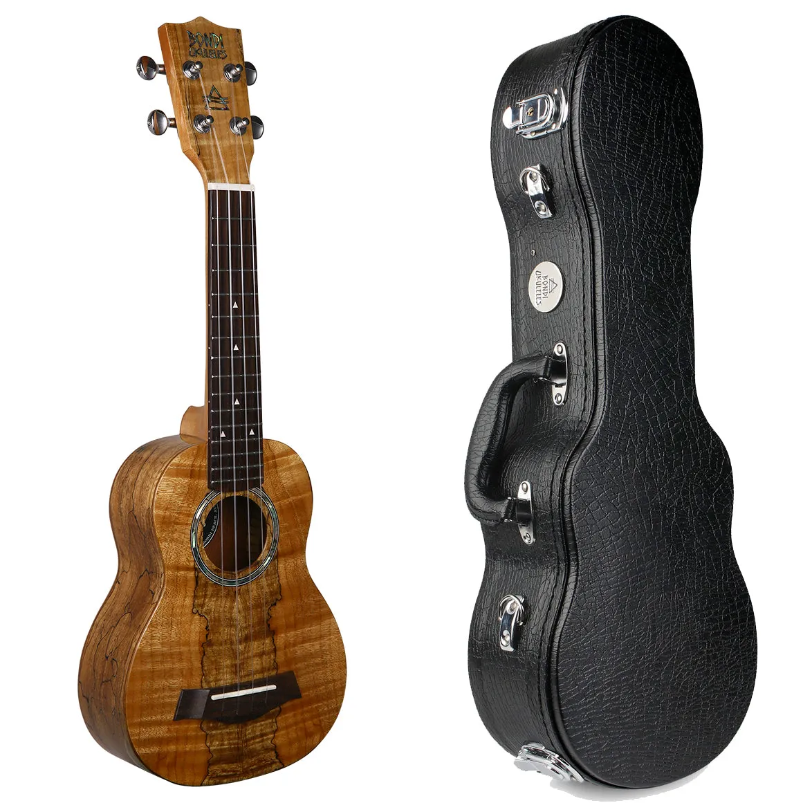 Bondi Spalted Maple Soprano Ukulele