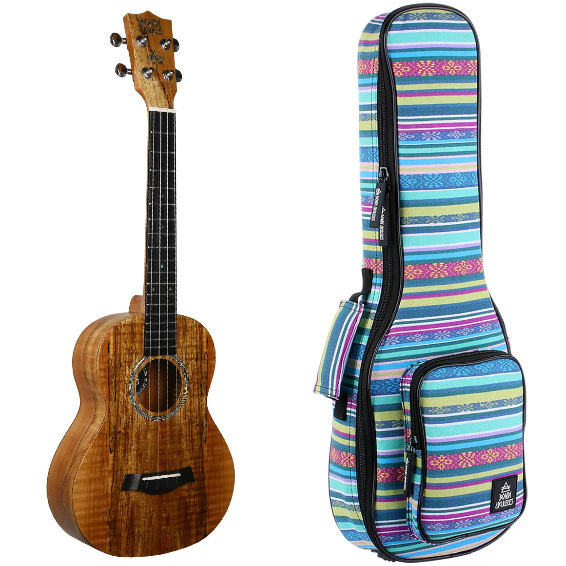 Bondi Spalted Maple Tenor Ukulele