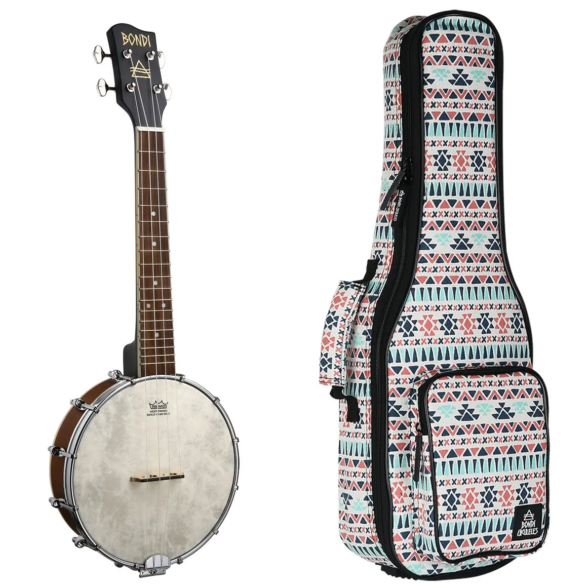 Bondi Vintage Clawhammer Banjo Ukulele