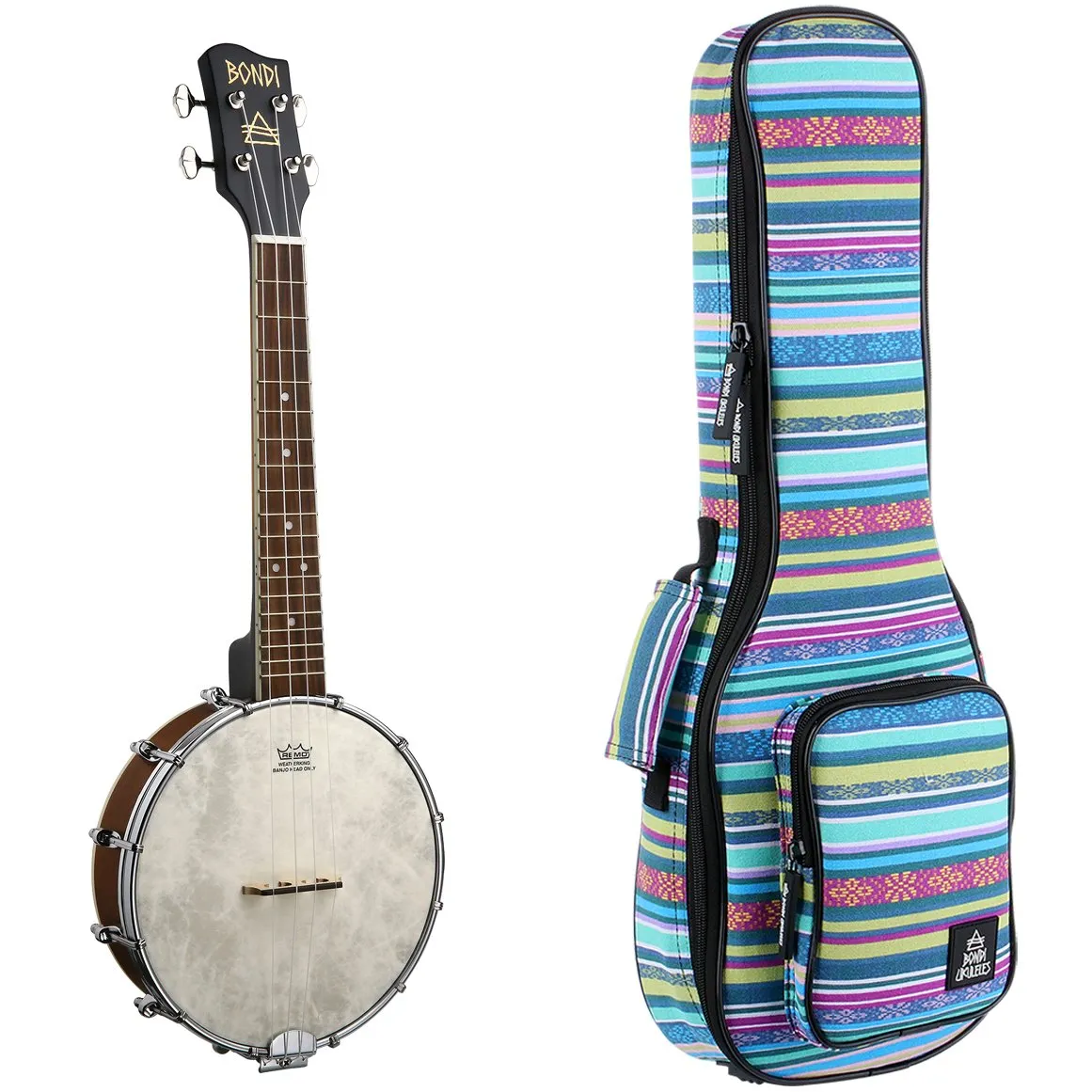 Bondi Vintage Clawhammer Banjo Ukulele