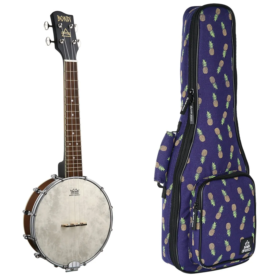Bondi Vintage Clawhammer Banjo Ukulele