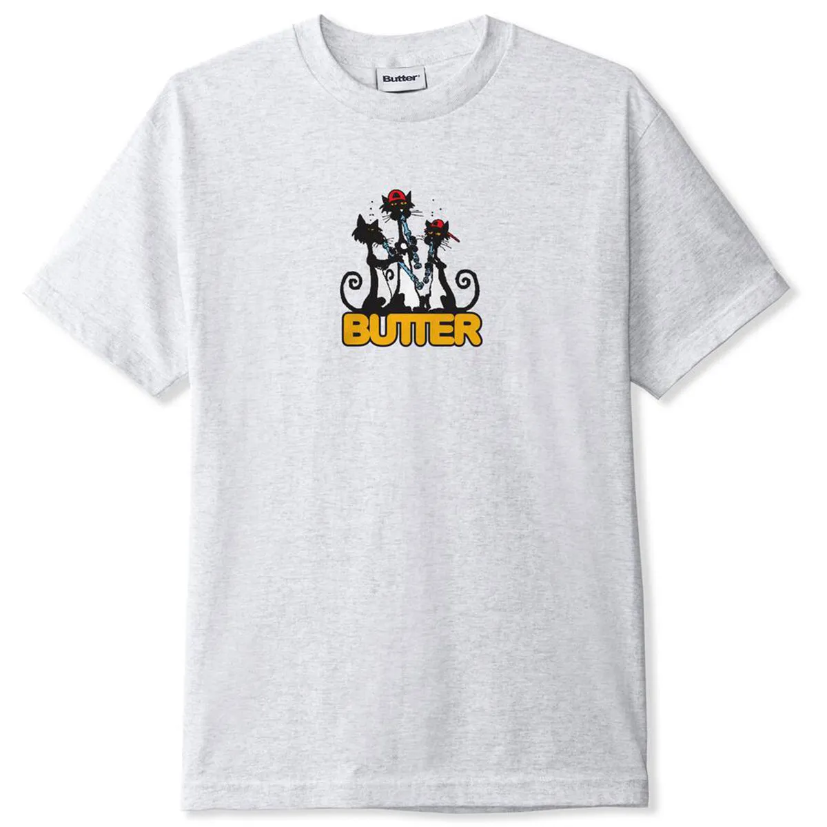 Butter Goods - Cats Tee Ash
