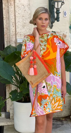 Caftan Pink Giraffe