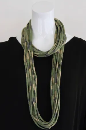 Camo Print Infinity Scarf 'Deep Cover'