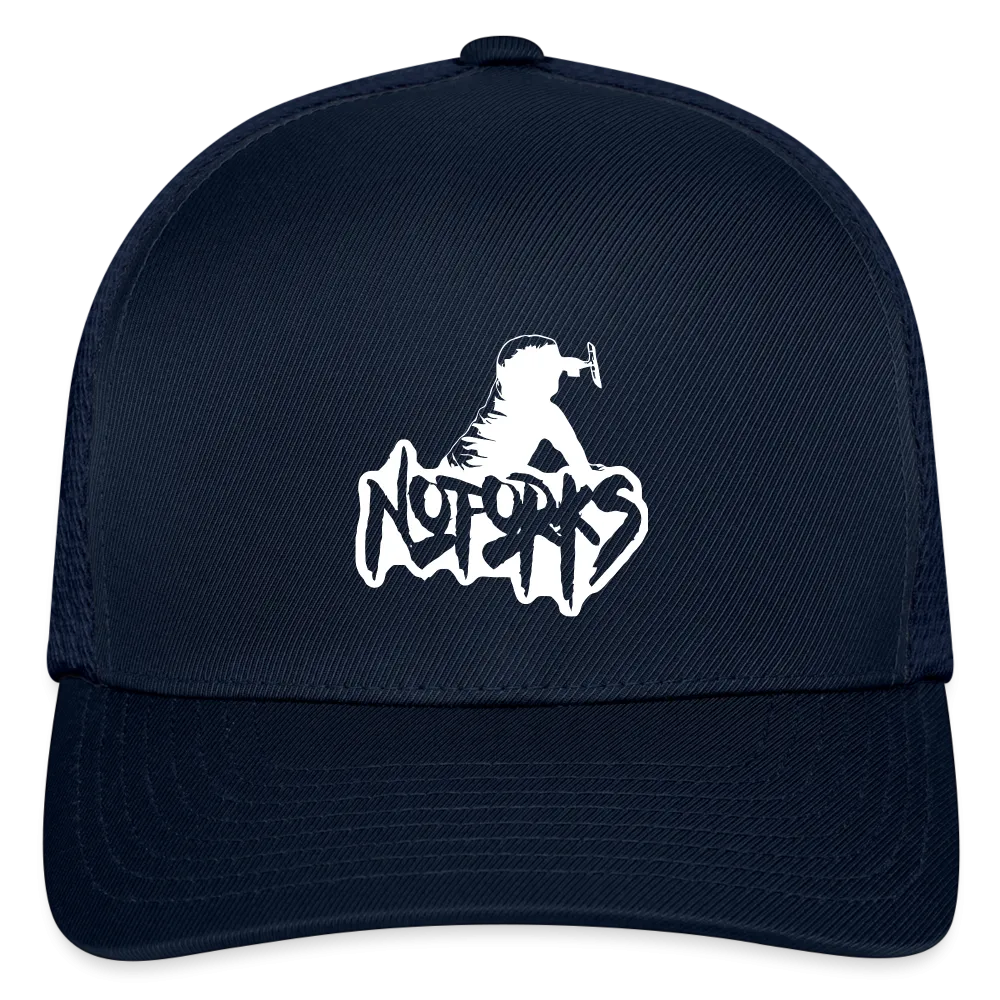 Cap-tain of No Forks – FlexFit Fitted Baseball Cap