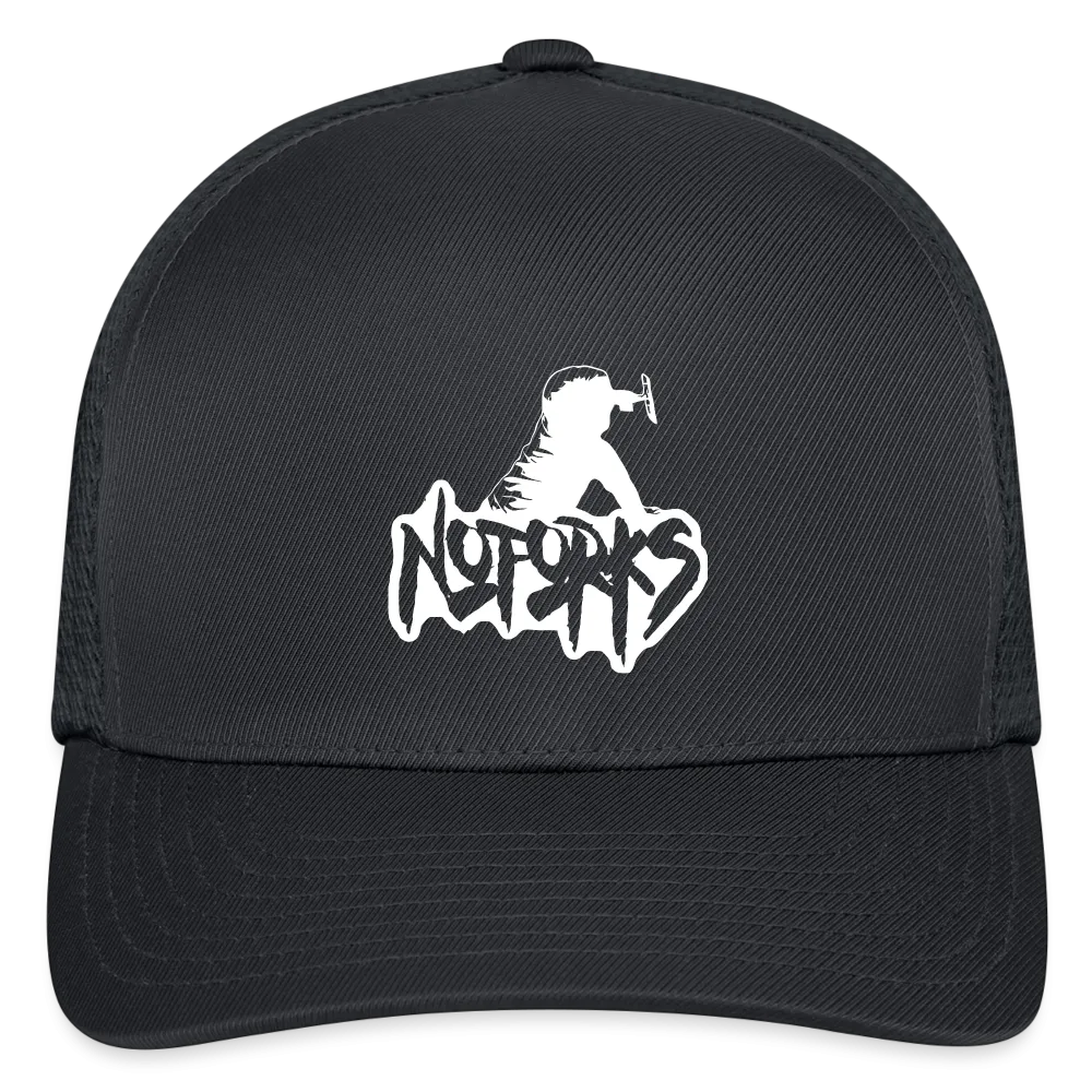 Cap-tain of No Forks – FlexFit Fitted Baseball Cap