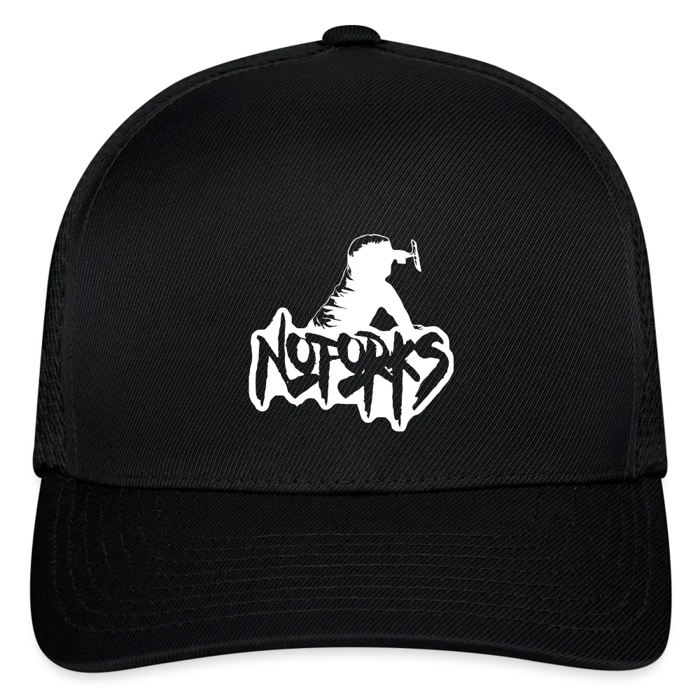 Cap-tain of No Forks – FlexFit Fitted Baseball Cap