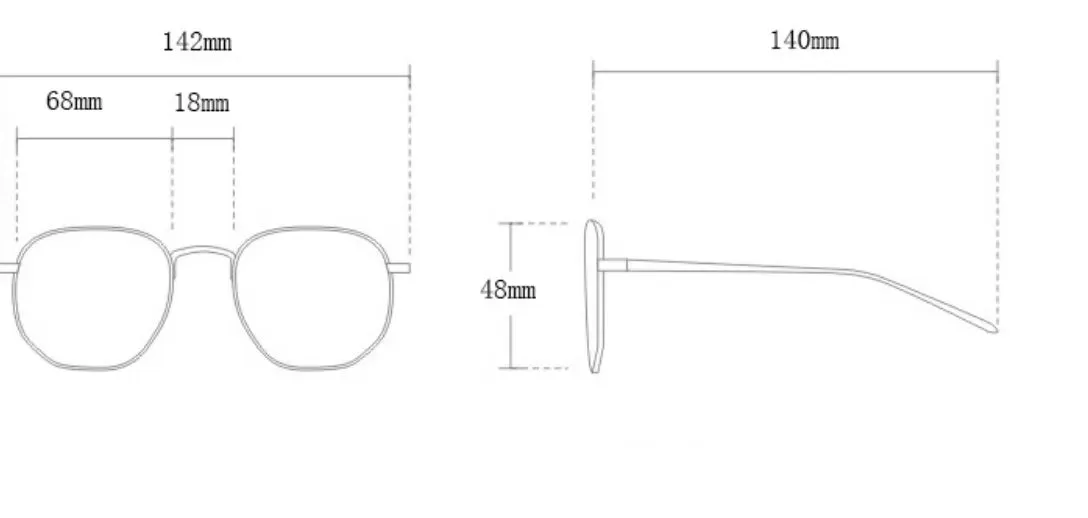 Cat Eye Female Fashion Glasses