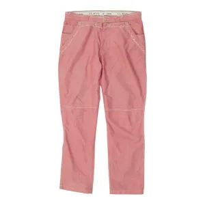 Cavalli Womens Pink Jeans | Vintage High End Designer Trousers VTG