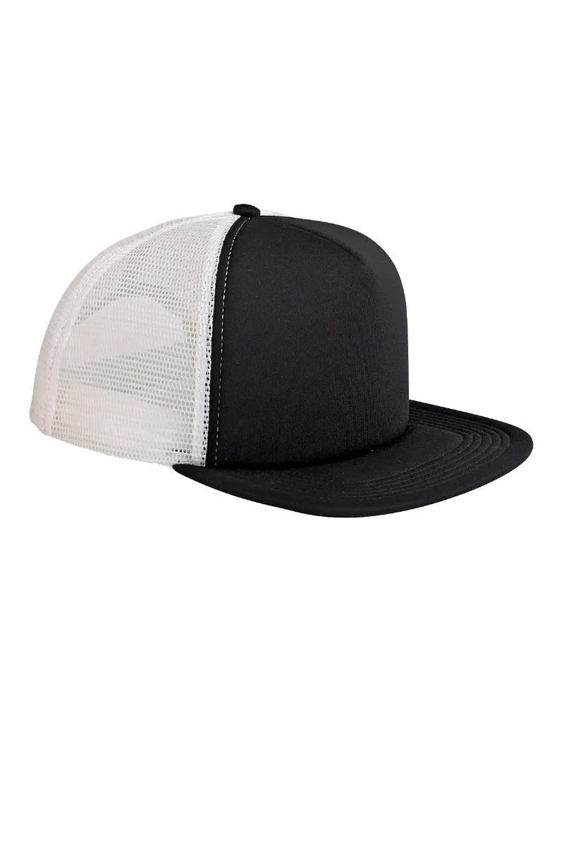 Checkered Lake Life Foam Front Mesh Trucker Cap