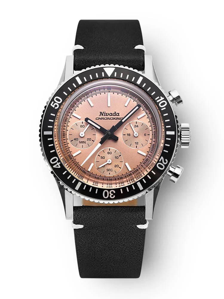 Chronoking Mecaquartz Salmon