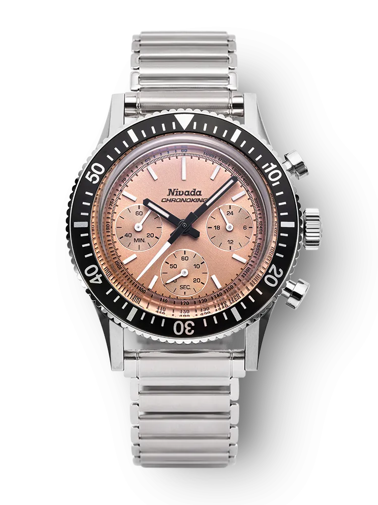 Chronoking Mecaquartz Salmon