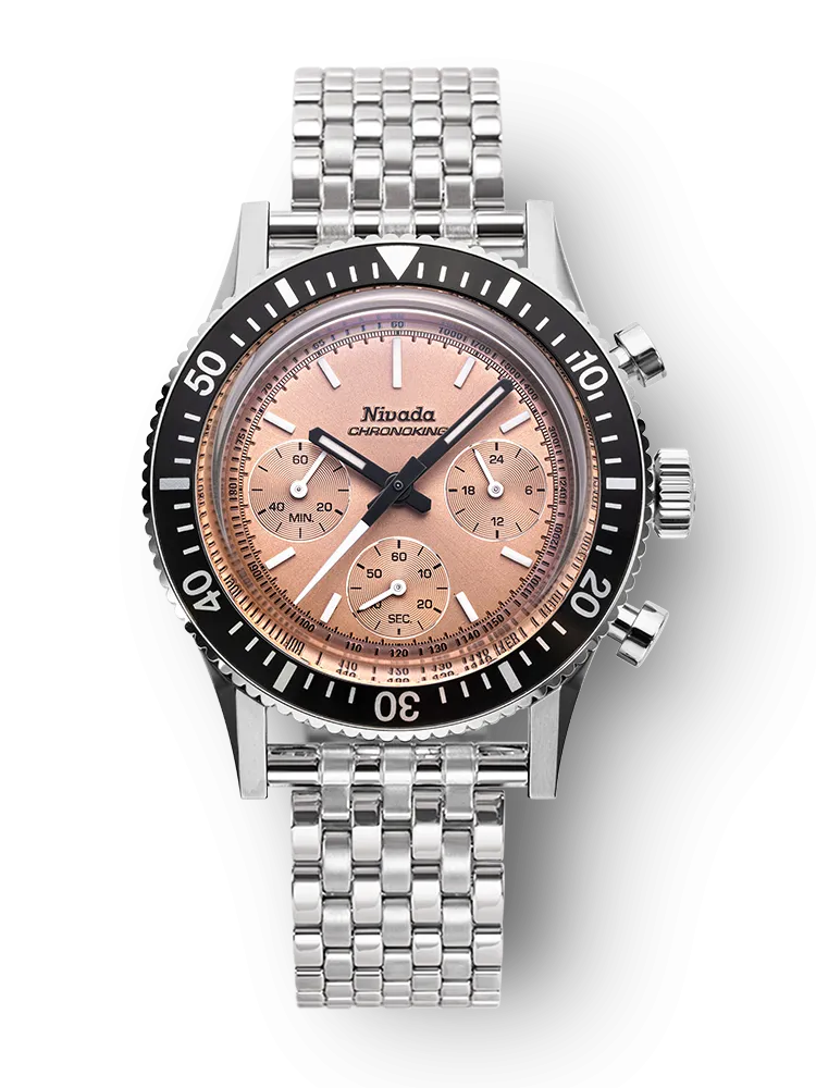 Chronoking Mecaquartz Salmon