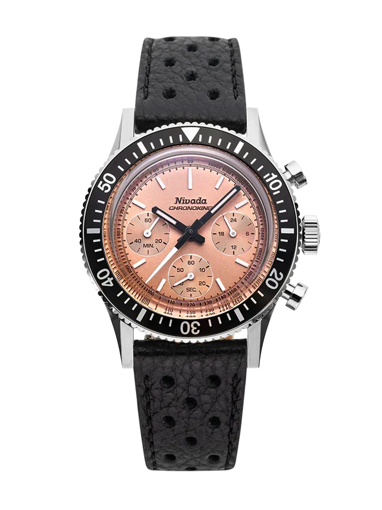 Chronoking Mecaquartz Salmon