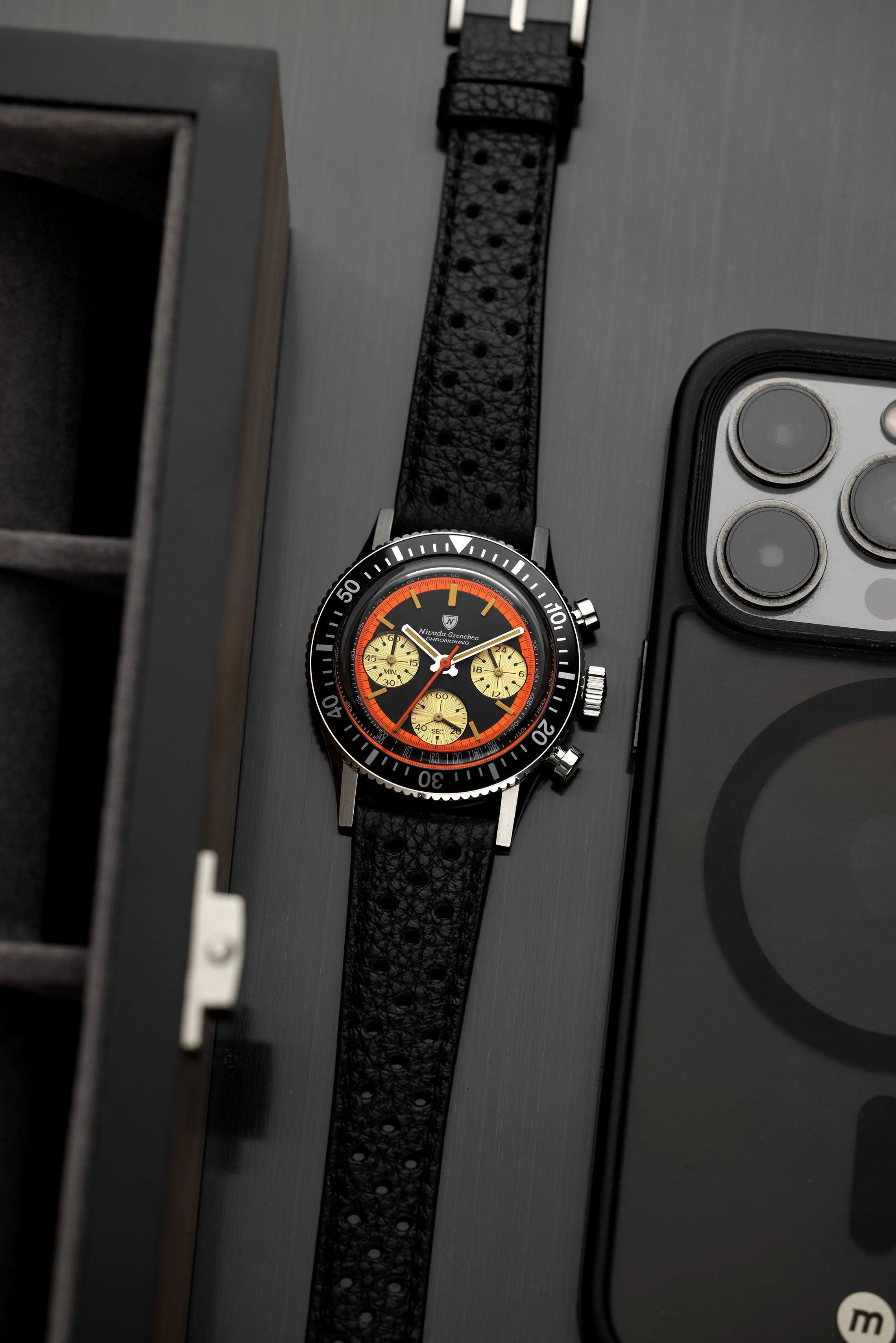 Chronoking "Singer" Orange