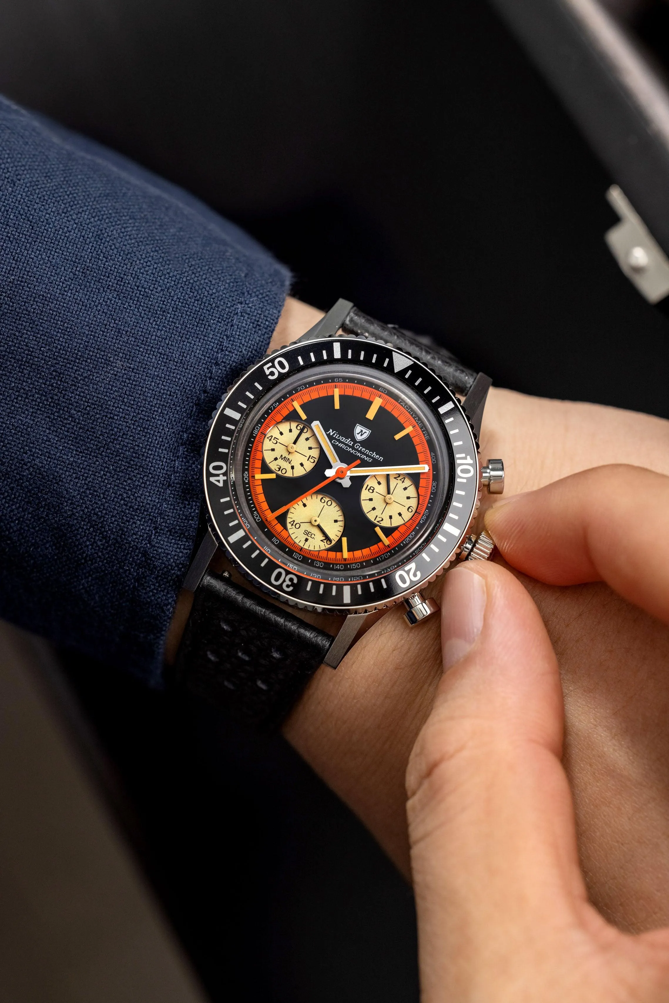 Chronoking "Singer" Orange