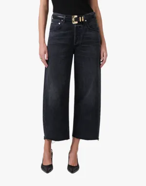 Citizens of Humanity Ayla Raw Hem Cropped Jeans in Bronson