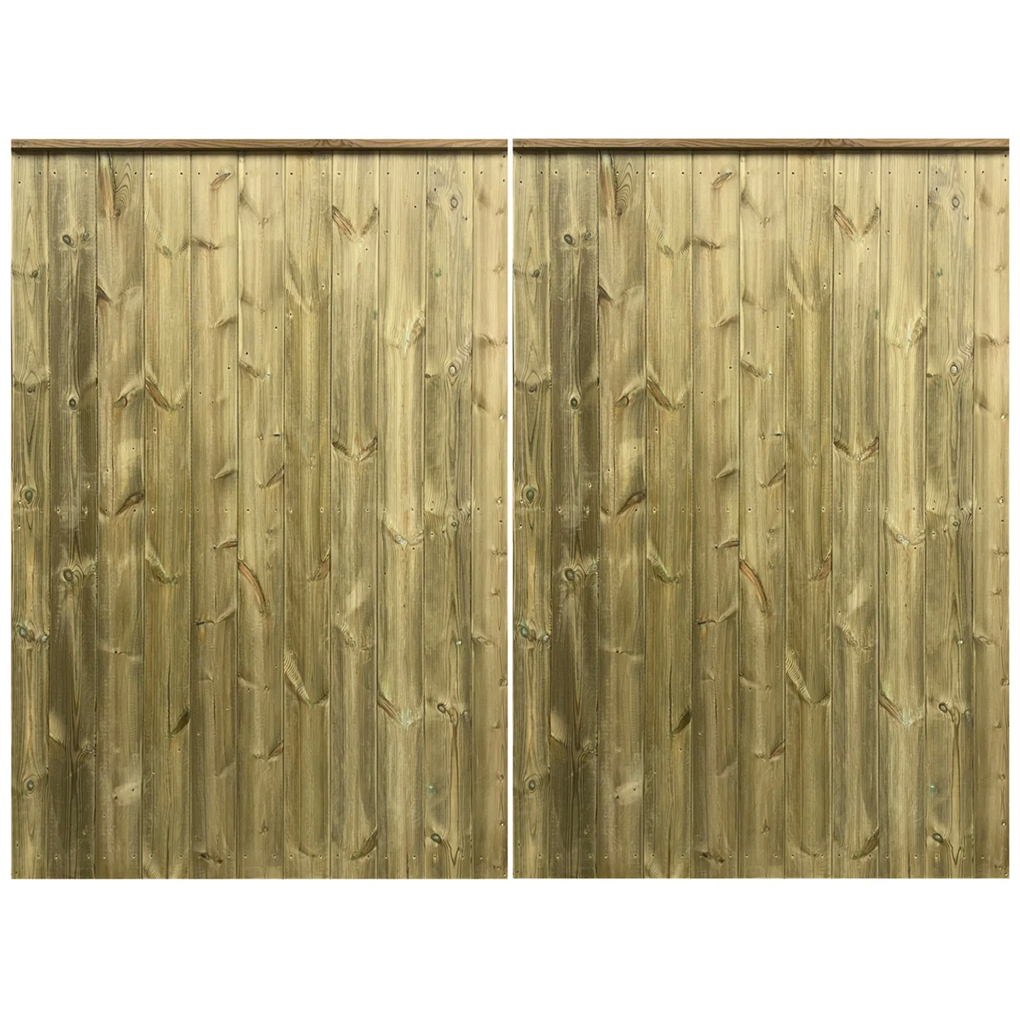 Clovelly Mortise & Tenon T&G Entrance Gate (Pair)