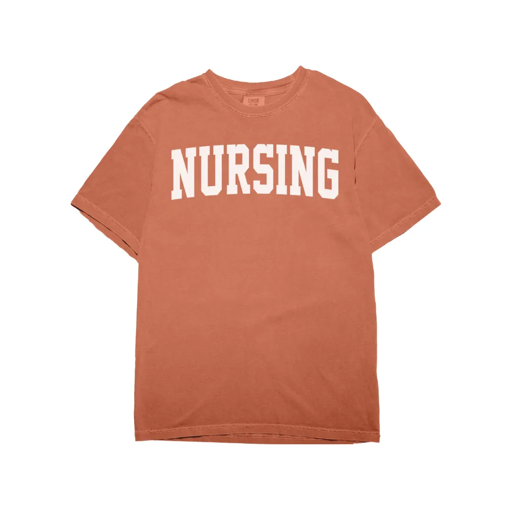 College of Nursing Dyed T-shirt