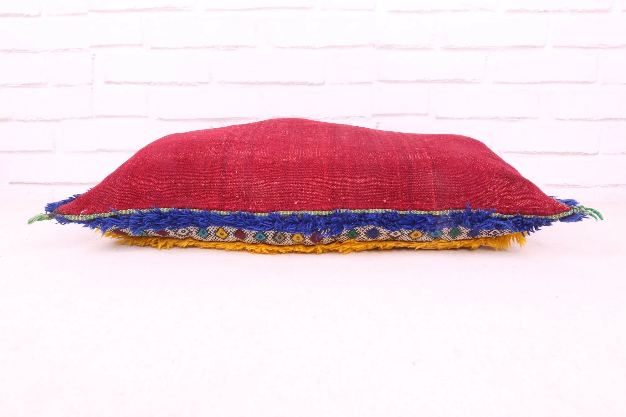 Colorful Moroccan Cushion 15.7 inches X 24 inches