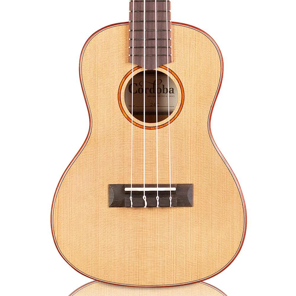 Cordoba 24C Spruce & Spalted Maple Concert Ukulele