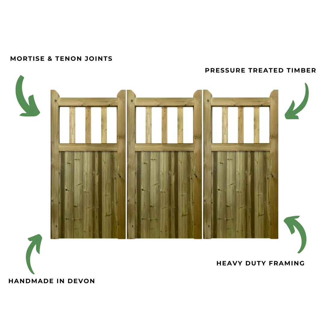 Cottage gates Bifold 3 Leaf