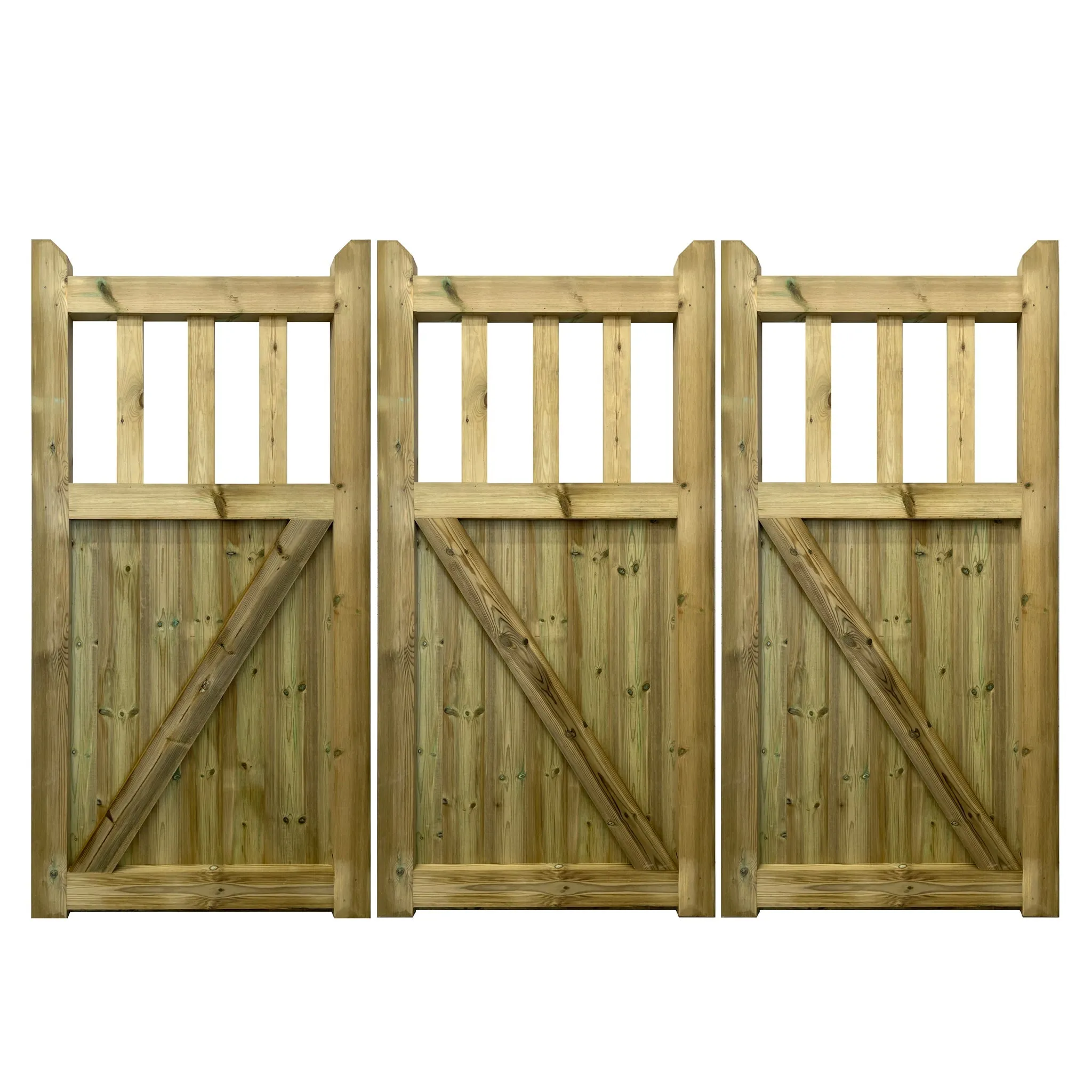 Cottage gates Bifold 3 Leaf