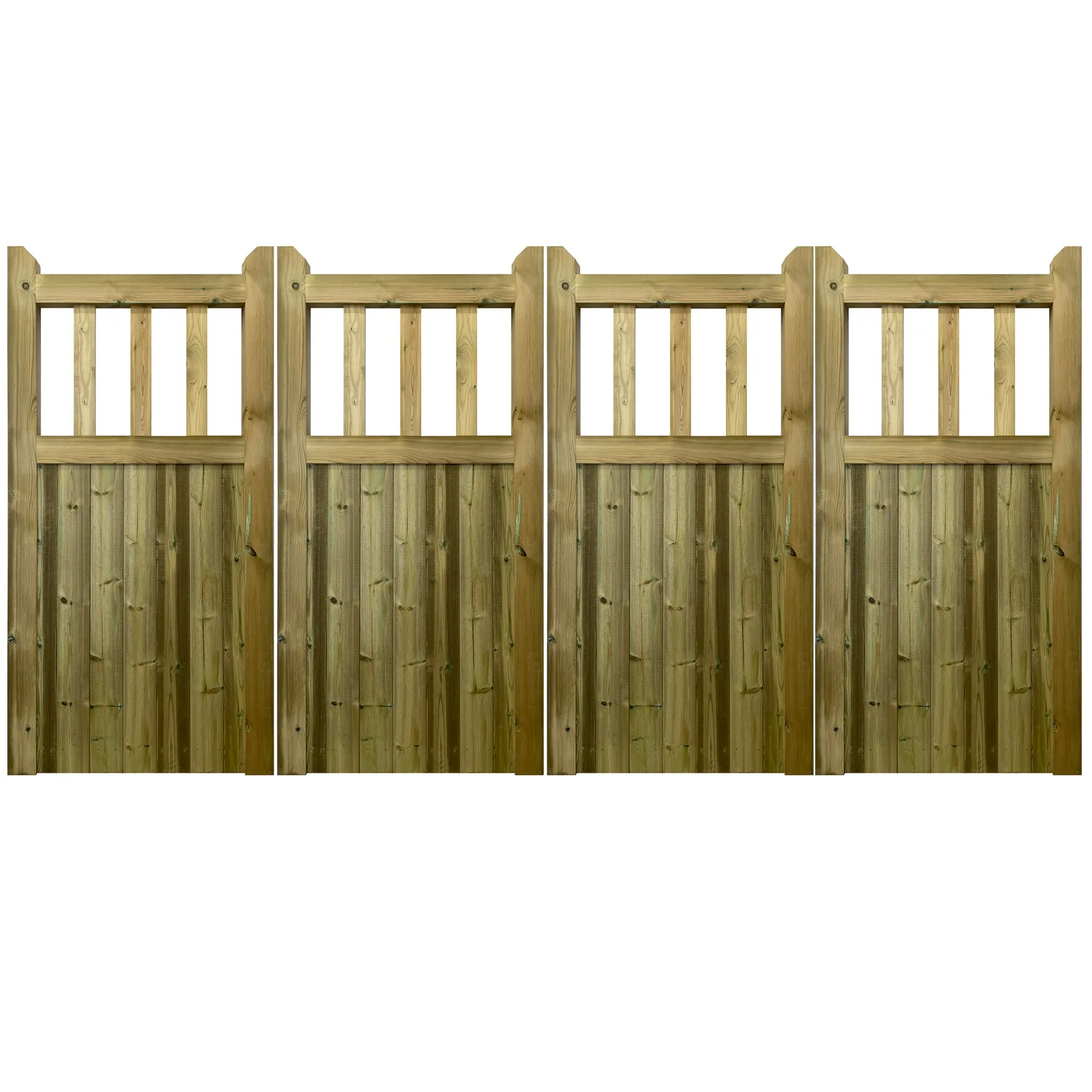 Cottage Gates Bifold 4 Leaf
