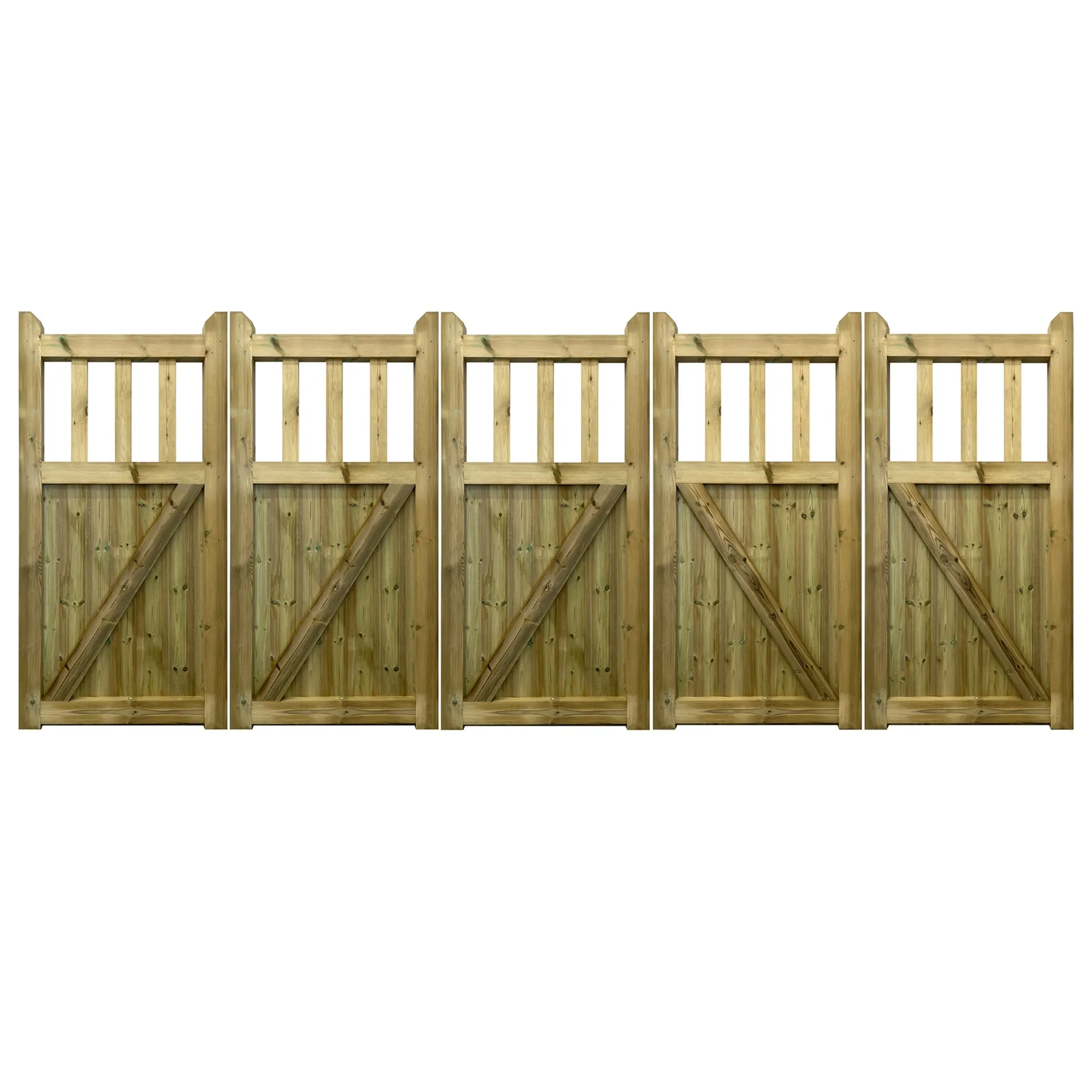 Cottage Gates Bifold 5 Leaf