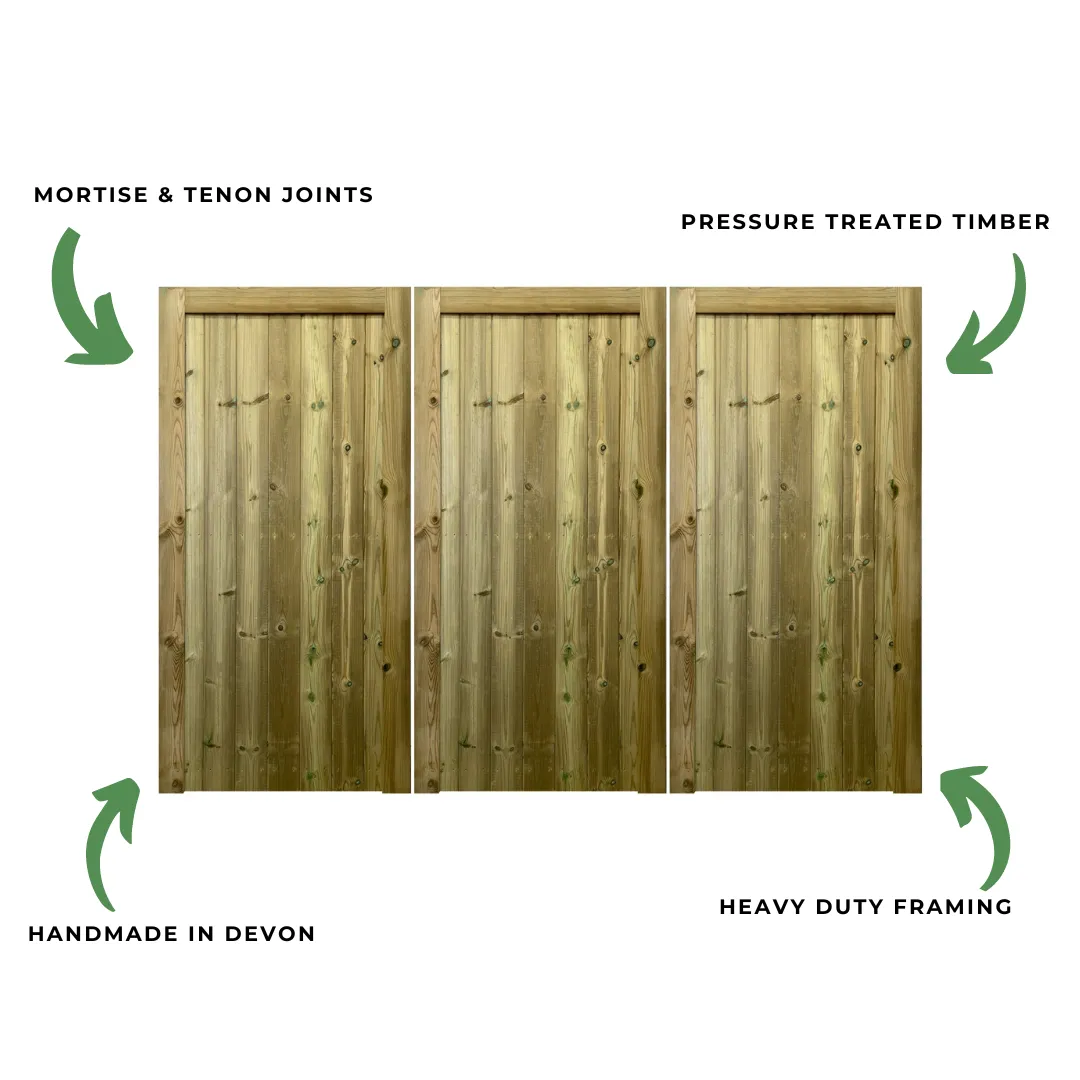 Croyde Gates Bifold 3 Leaf