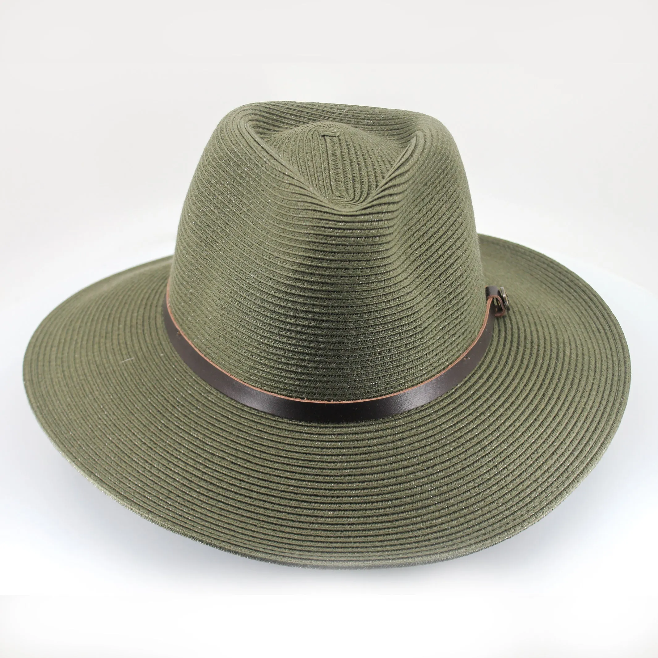 Darby Fedora Hat - Dark Khaki