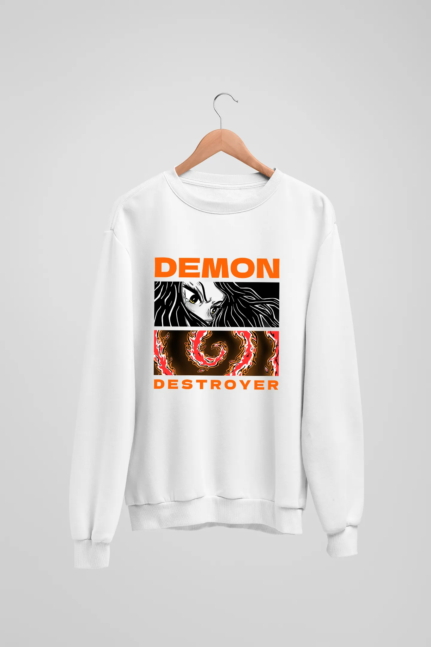 Demon Destroyer White Sweat Mymangacoord