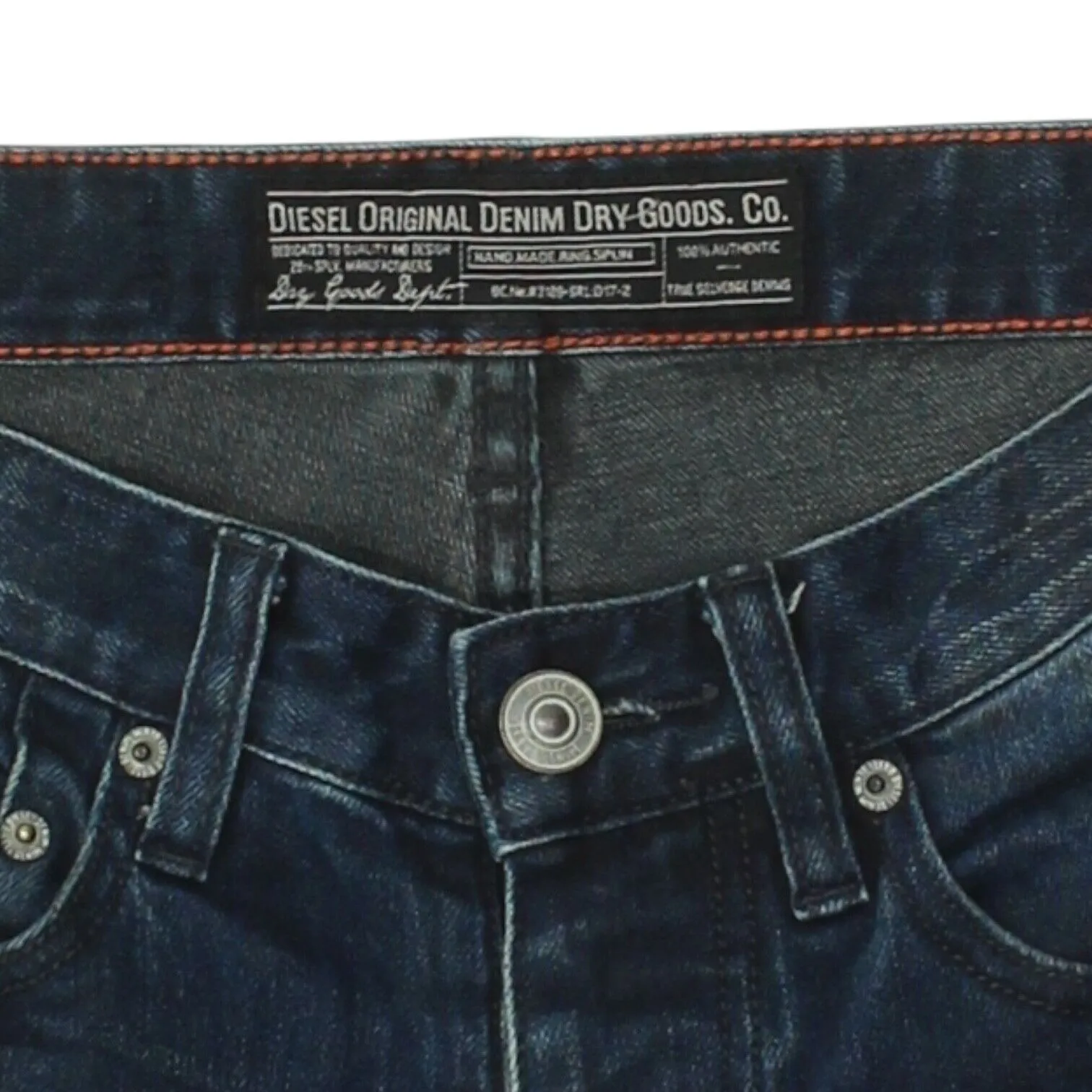 Diesel Blue Skinny Jeans | Vintage Womens High End Luxury Casual Designer Denim