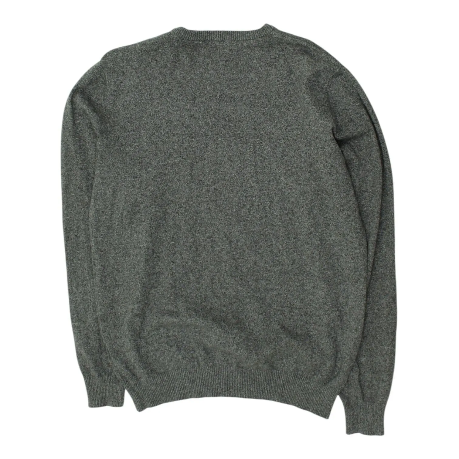Diesel Mens Grey Jumper | Vintage High End Designer Crew Neck Knit Sweater VTG