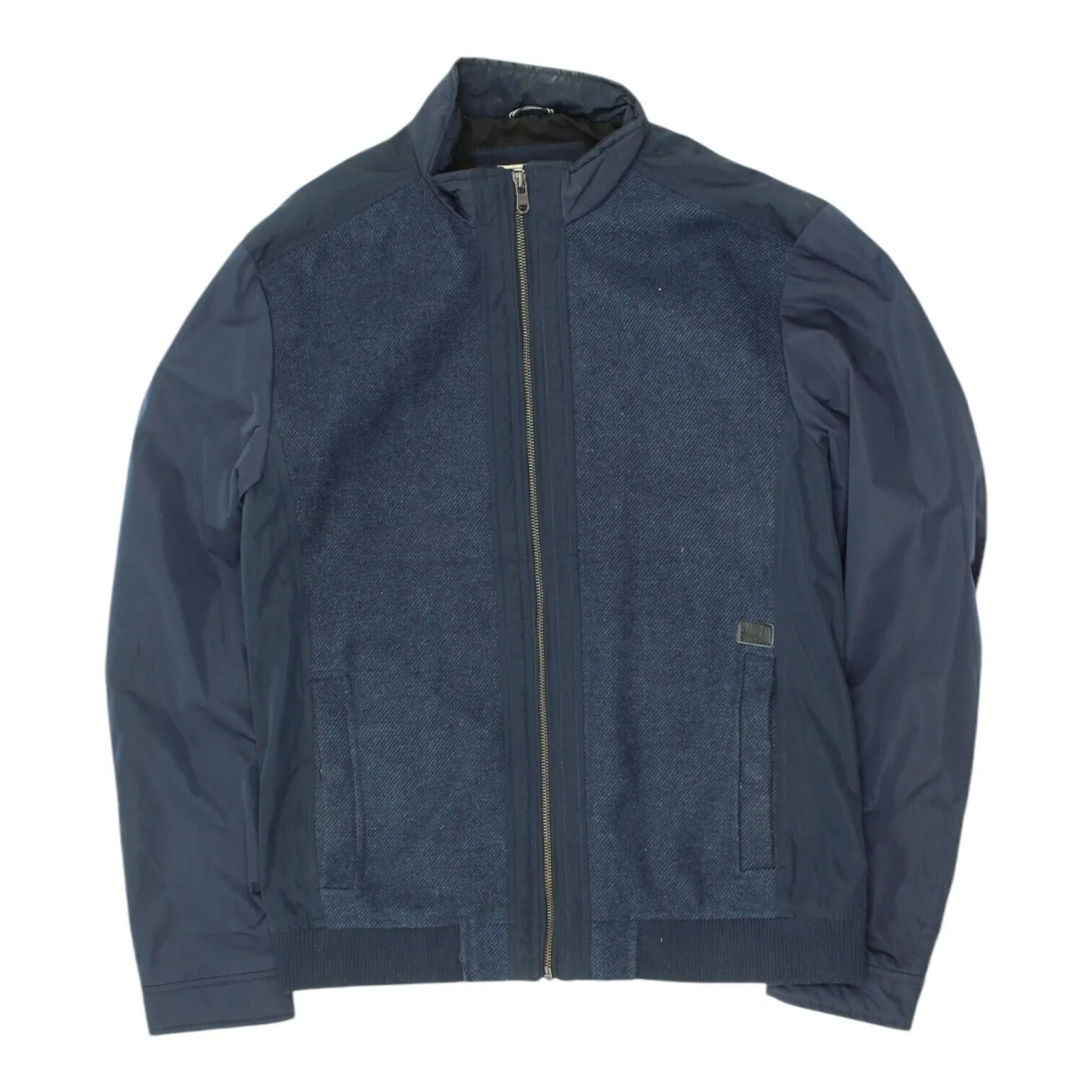 Diesel Mens Navy Full Zip Jacket | Vintage Casual High End Designer VTG