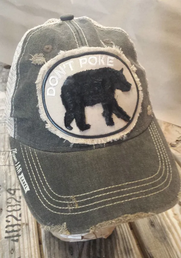 Distressed Hat - Don't Poke