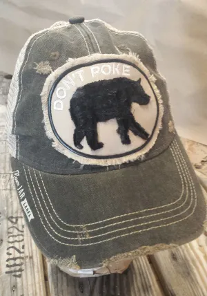 Distressed Hat - Don't Poke