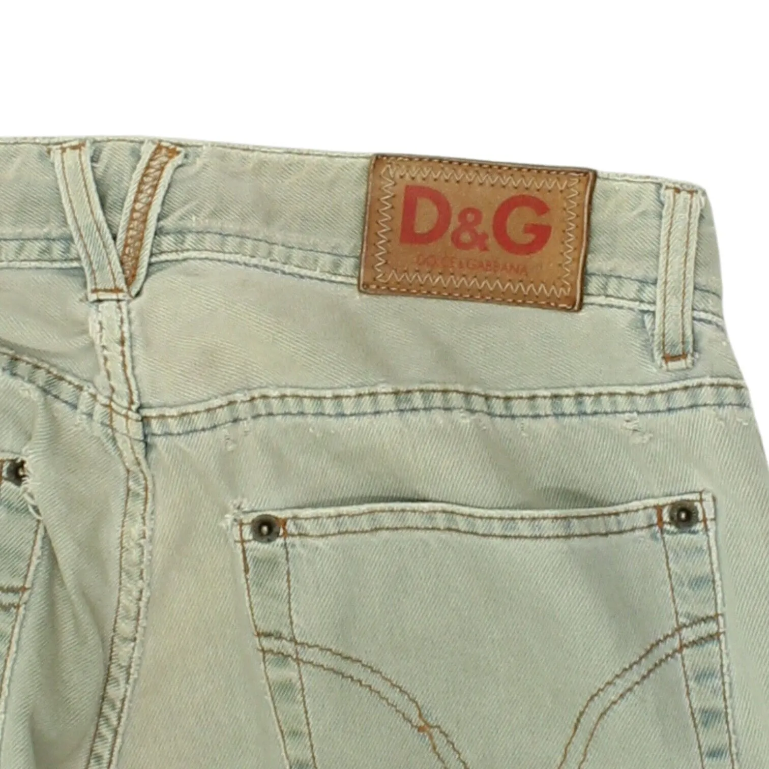 Dolce & Gabbana Mens Grey Straight Leg Jeans | Vintage High End Designer Denim