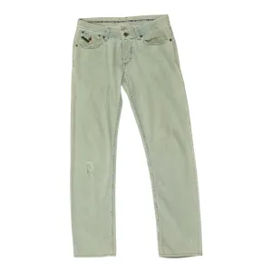 Dolce & Gabbana Mens Grey Straight Leg Jeans | Vintage High End Designer Denim