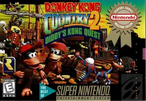 Donkey Kong Country 2 i æske (NTSC)