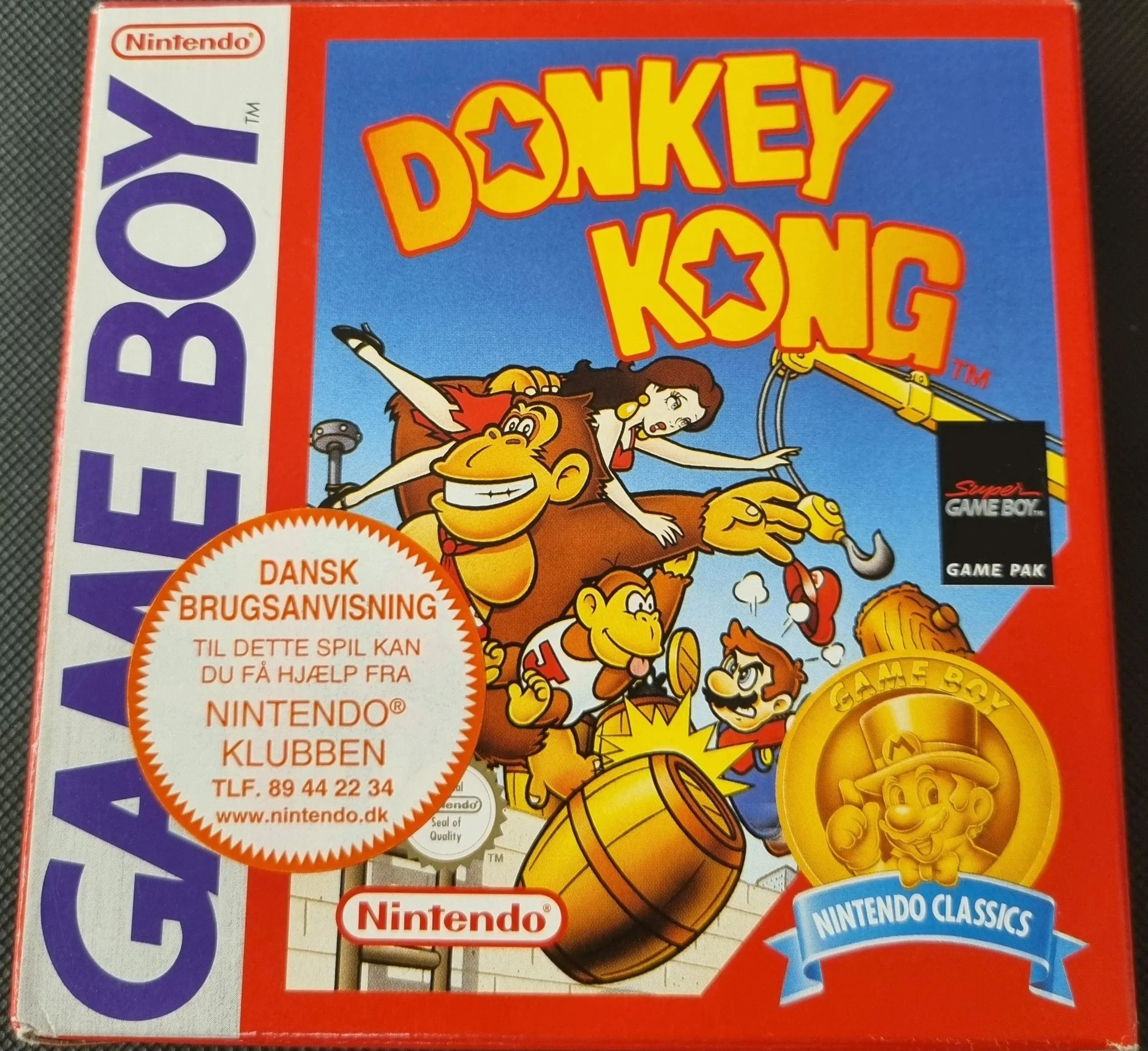 Donkey Kong i æske (Nintendo Classics)