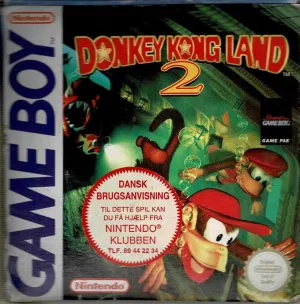 Donkey Kong Land 2 i æske (m. kosmetiske fejl)