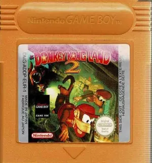 Donkey Kong Land 2 (solbleget label)