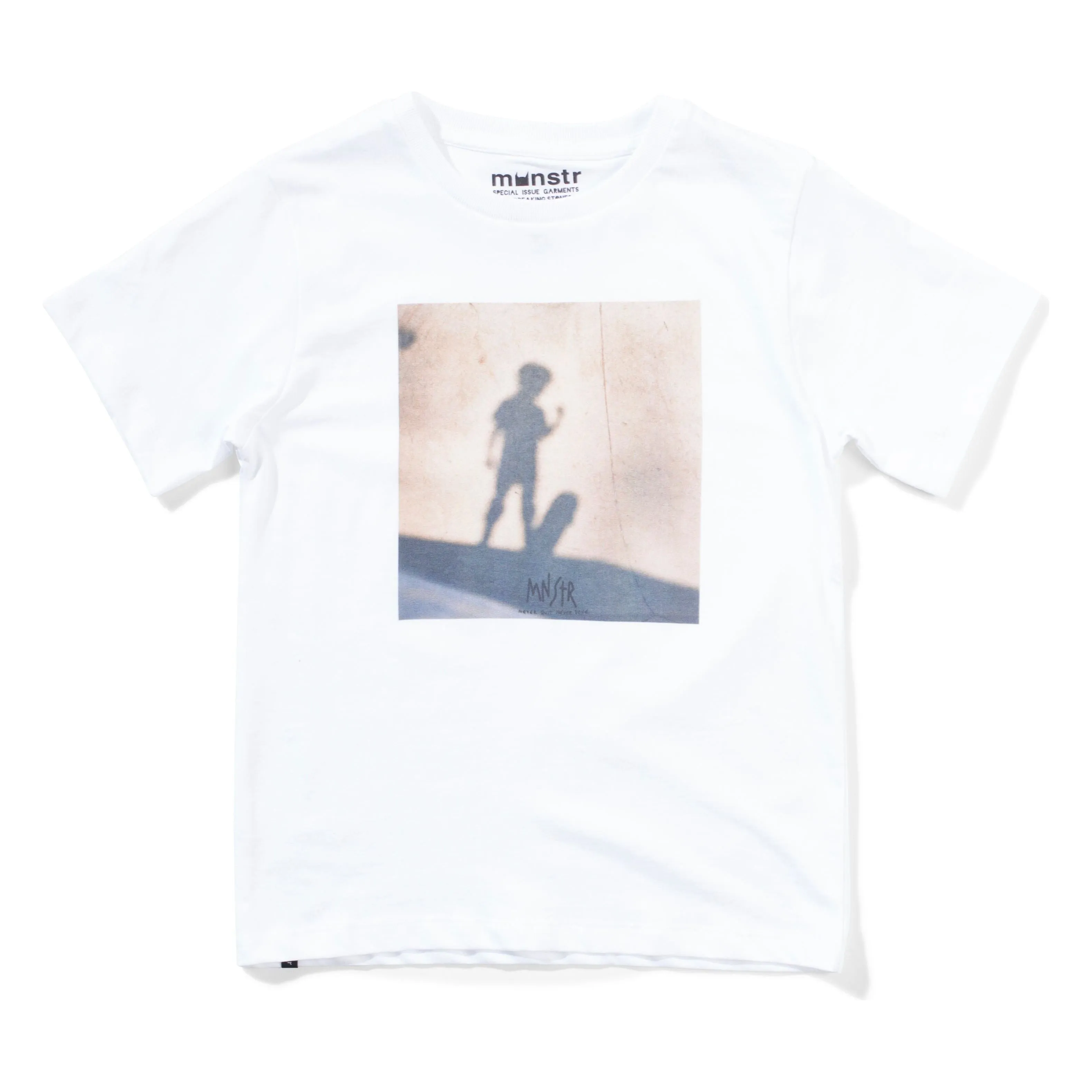 Drop It Ss Tee - White