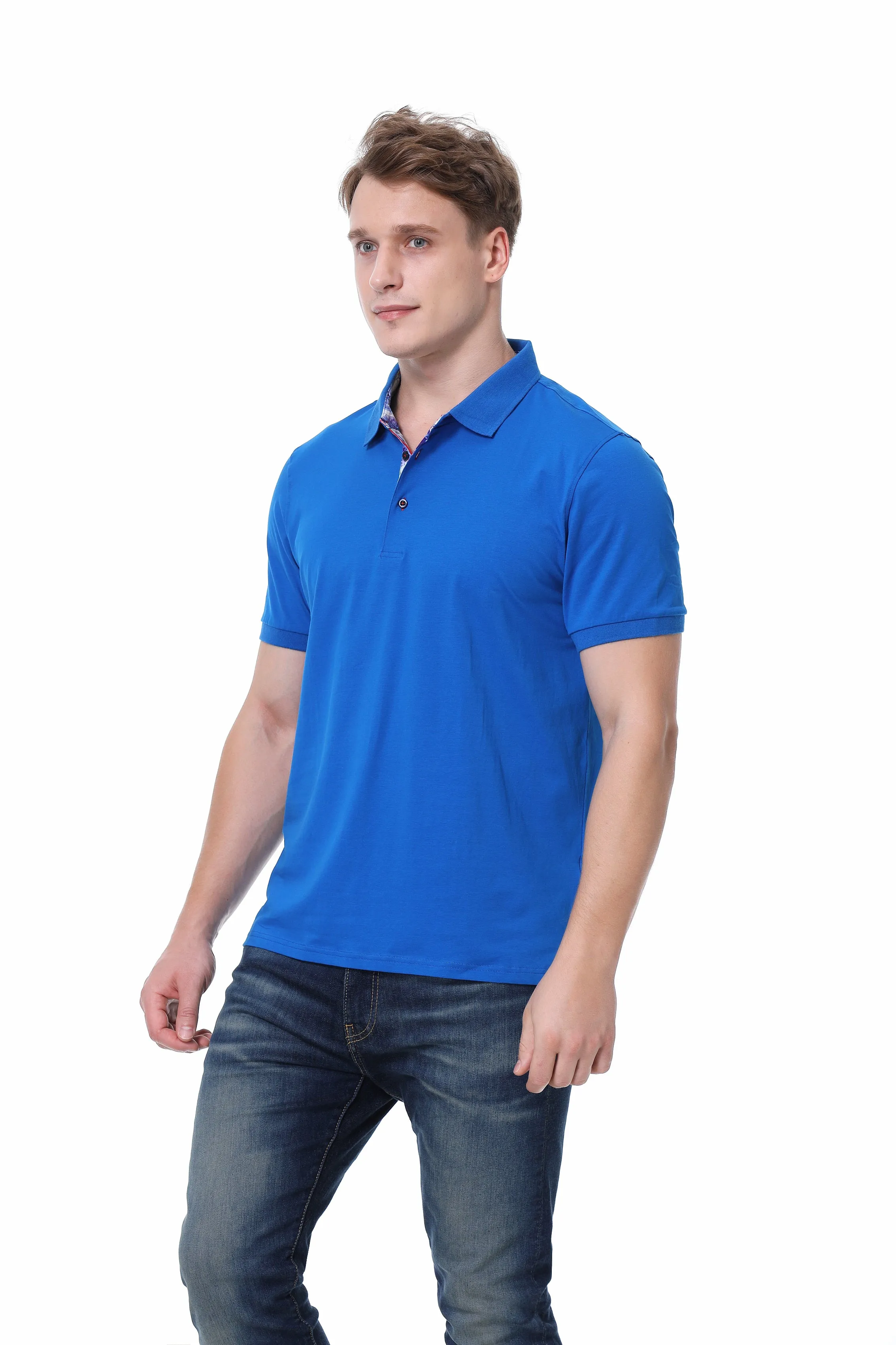 Duchamp Short Sleeve Royal Polo Polo