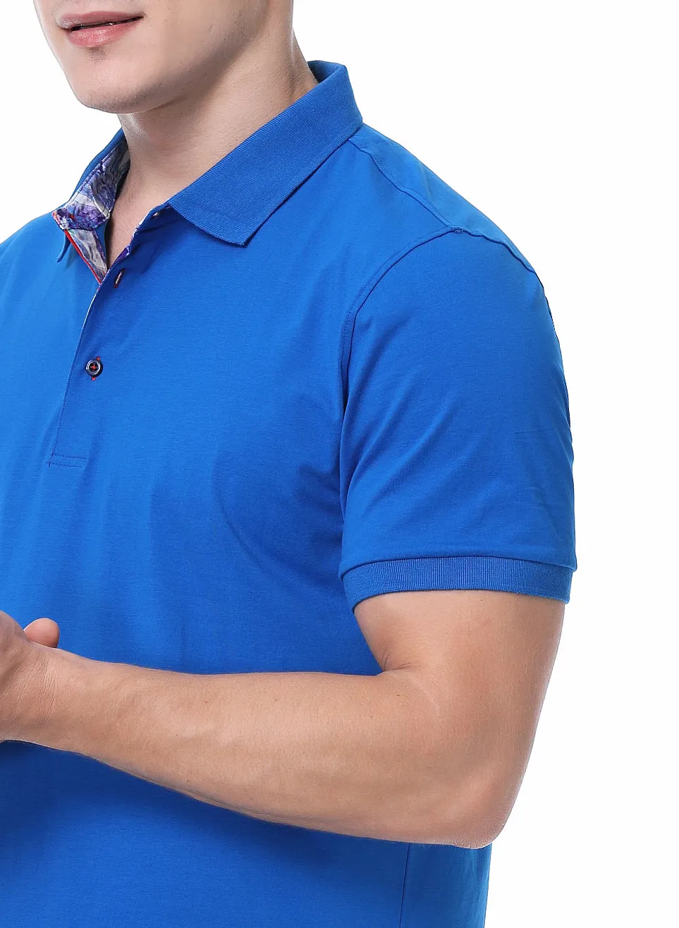Duchamp Short Sleeve Royal Polo Polo