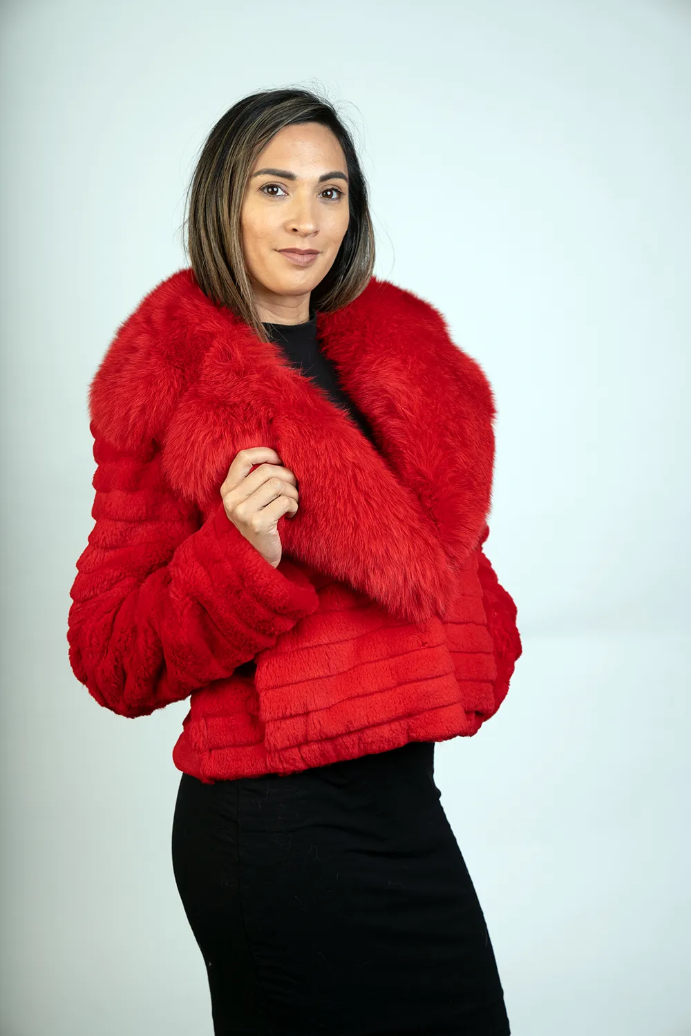 Dyed Red Fox/Rexx Jacket