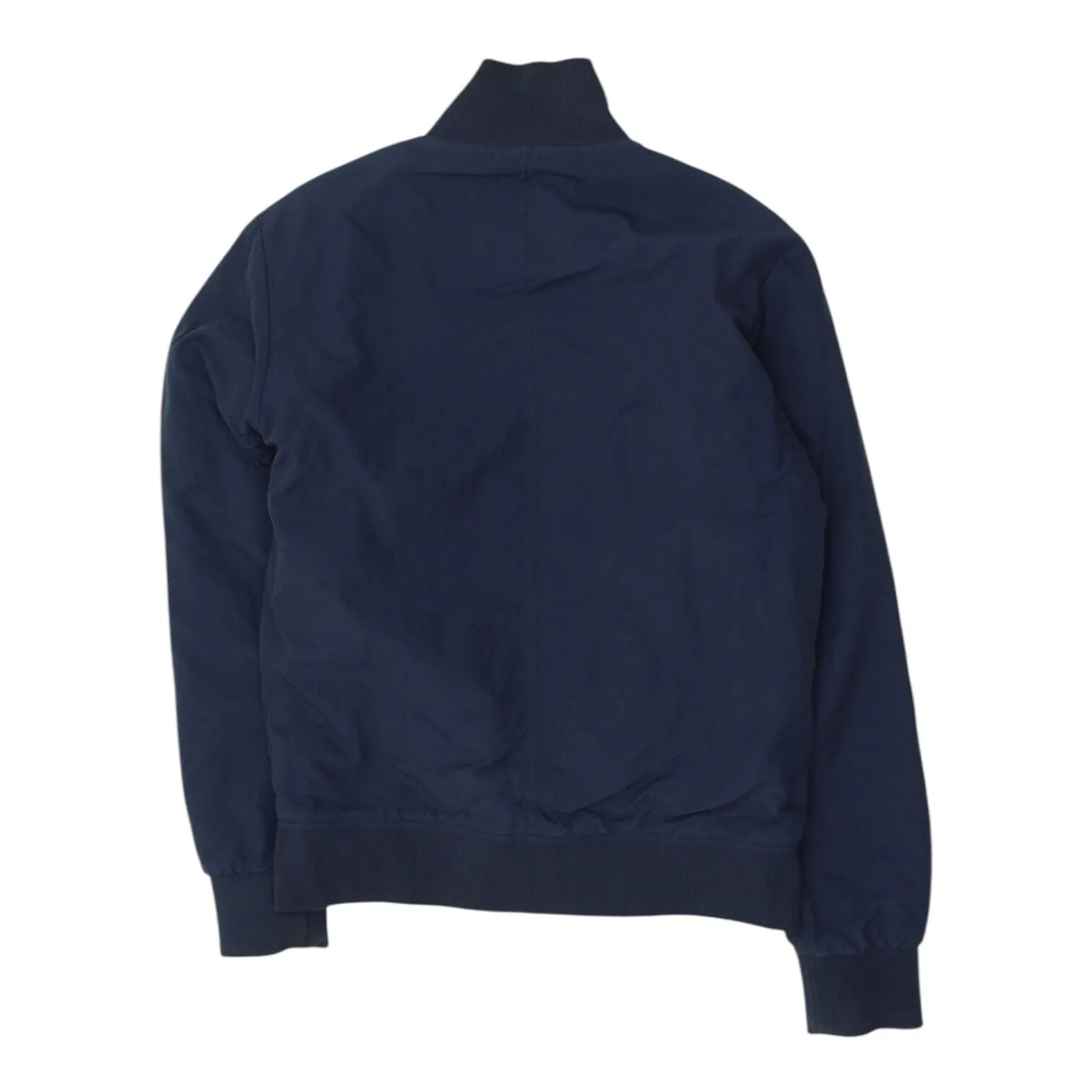 Eastpak Mens Bomber Jacket | Vintage Navy Blue High End Casual Designer Full Zip