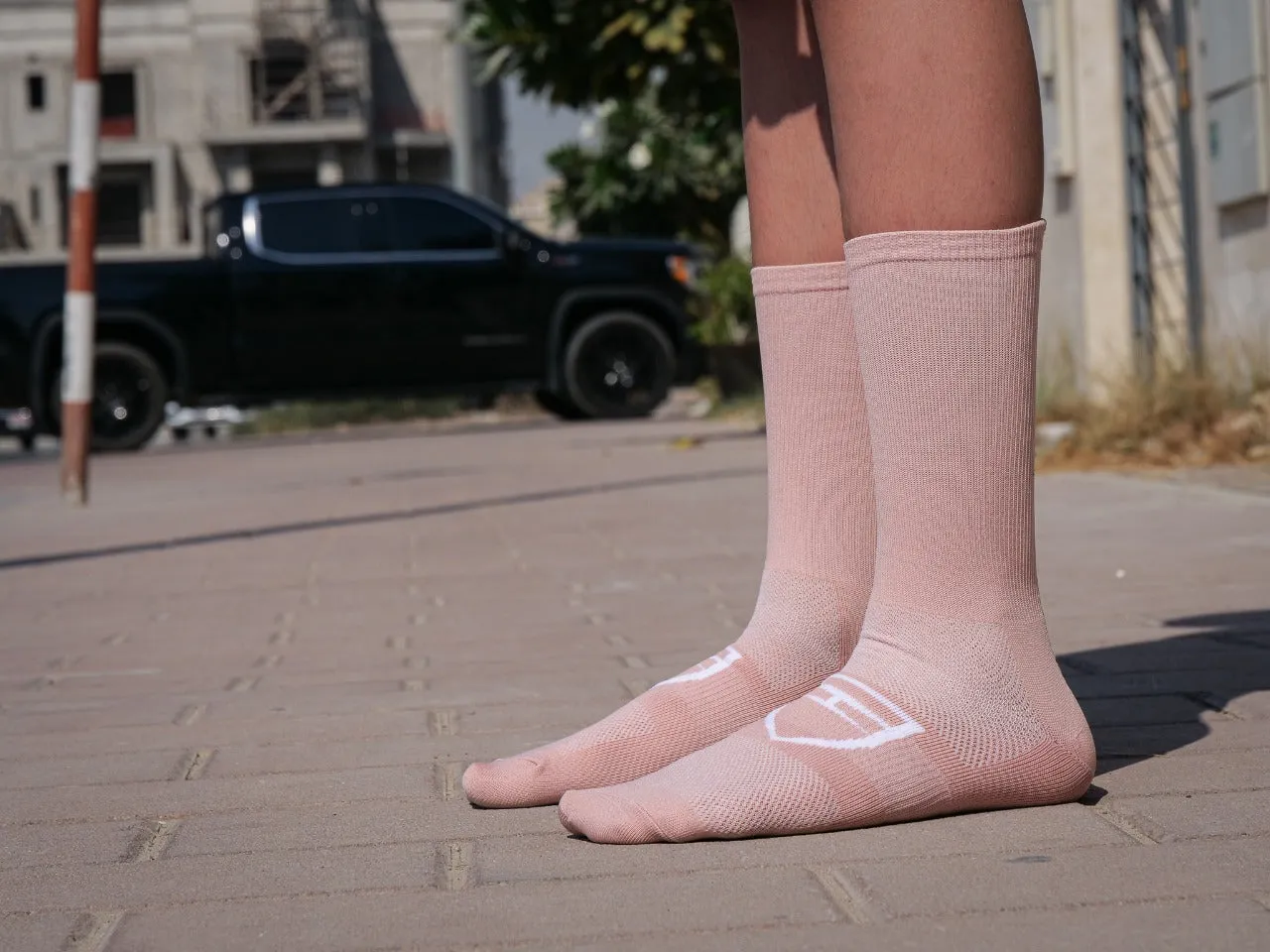 Elite Stage2 Sock - Pale Pink