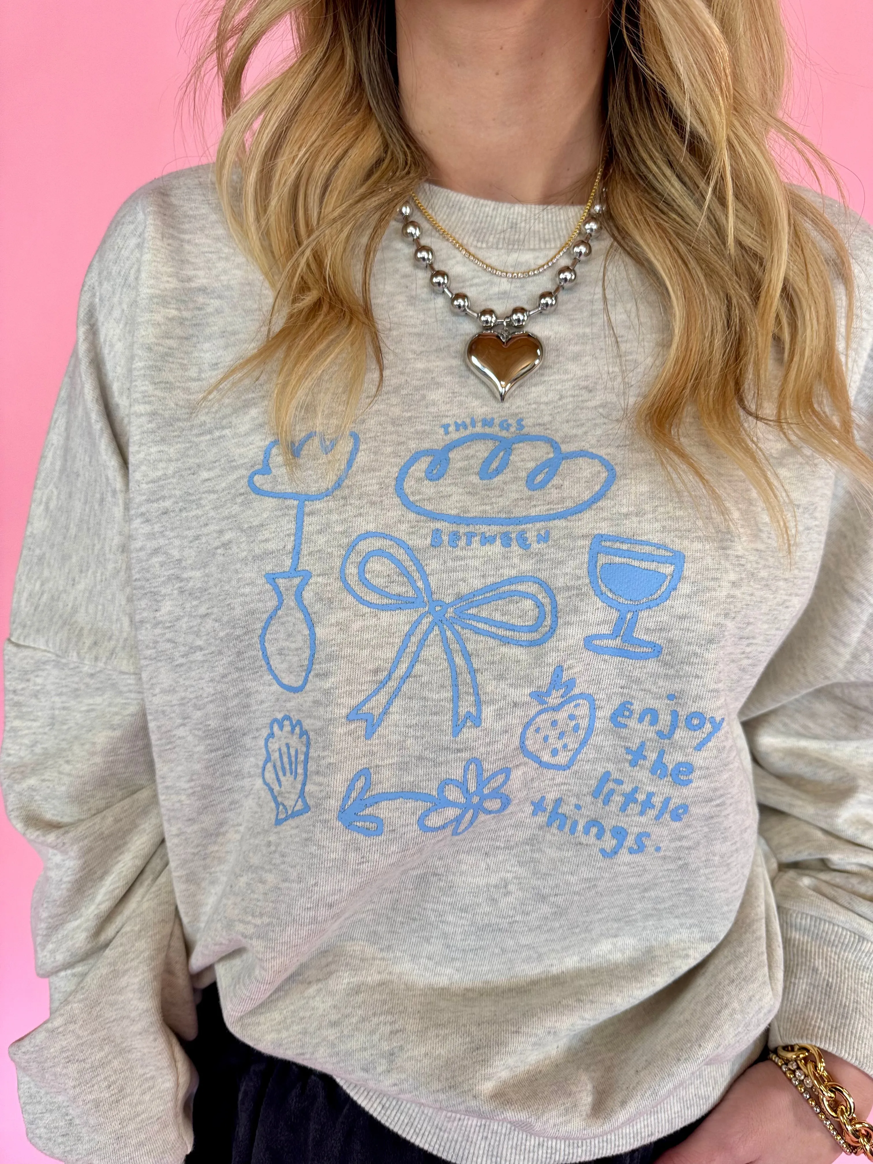 Enjoy the Little Things Crewneck